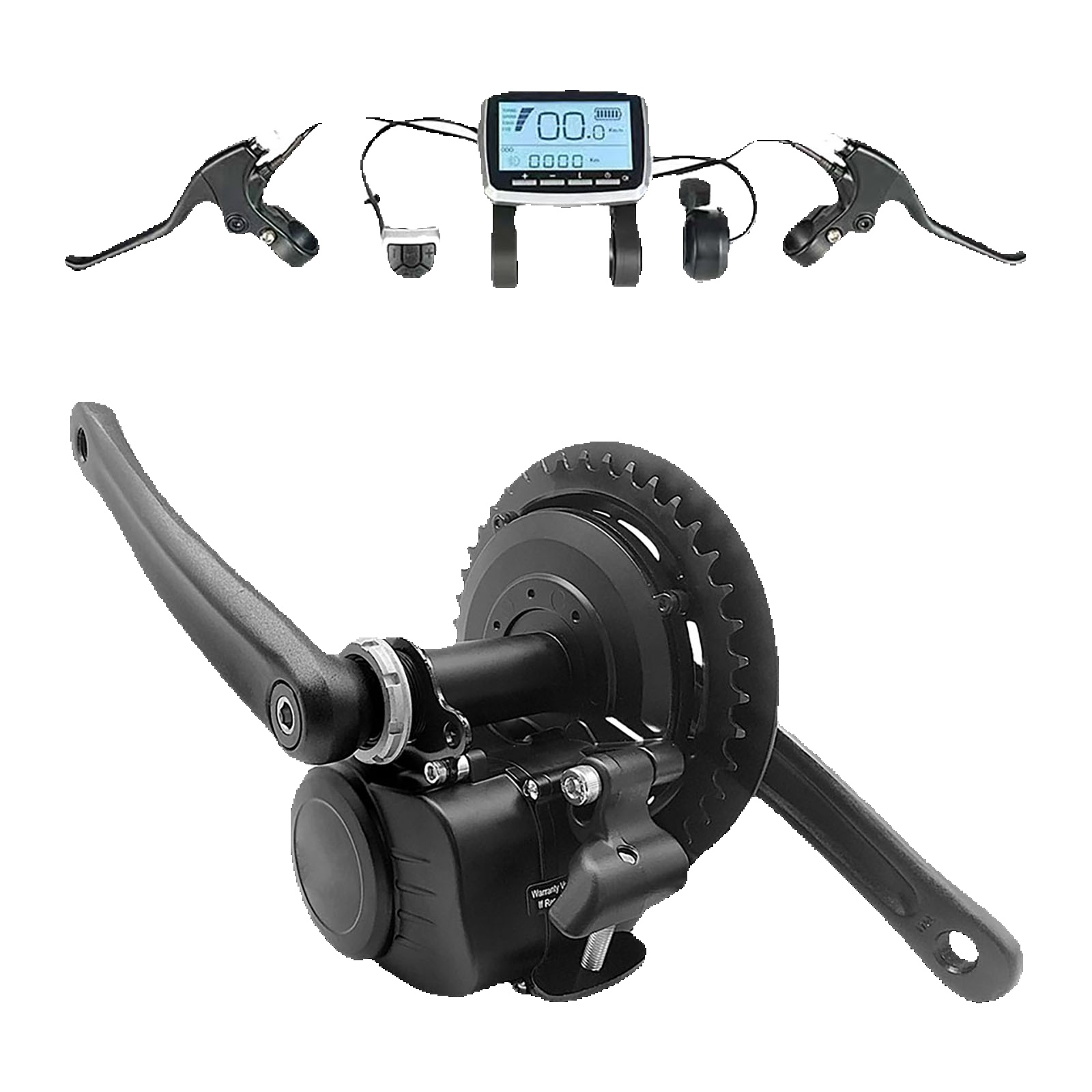 Torque Sensor Mid Drive Motor Kit - Neue Version Tongsheng 48V 500W Ebike