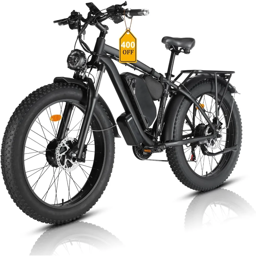 %a Elektrofahrrad für Erwachse – Dual Motor Ebike Kit 2000W Bewertung und Preis